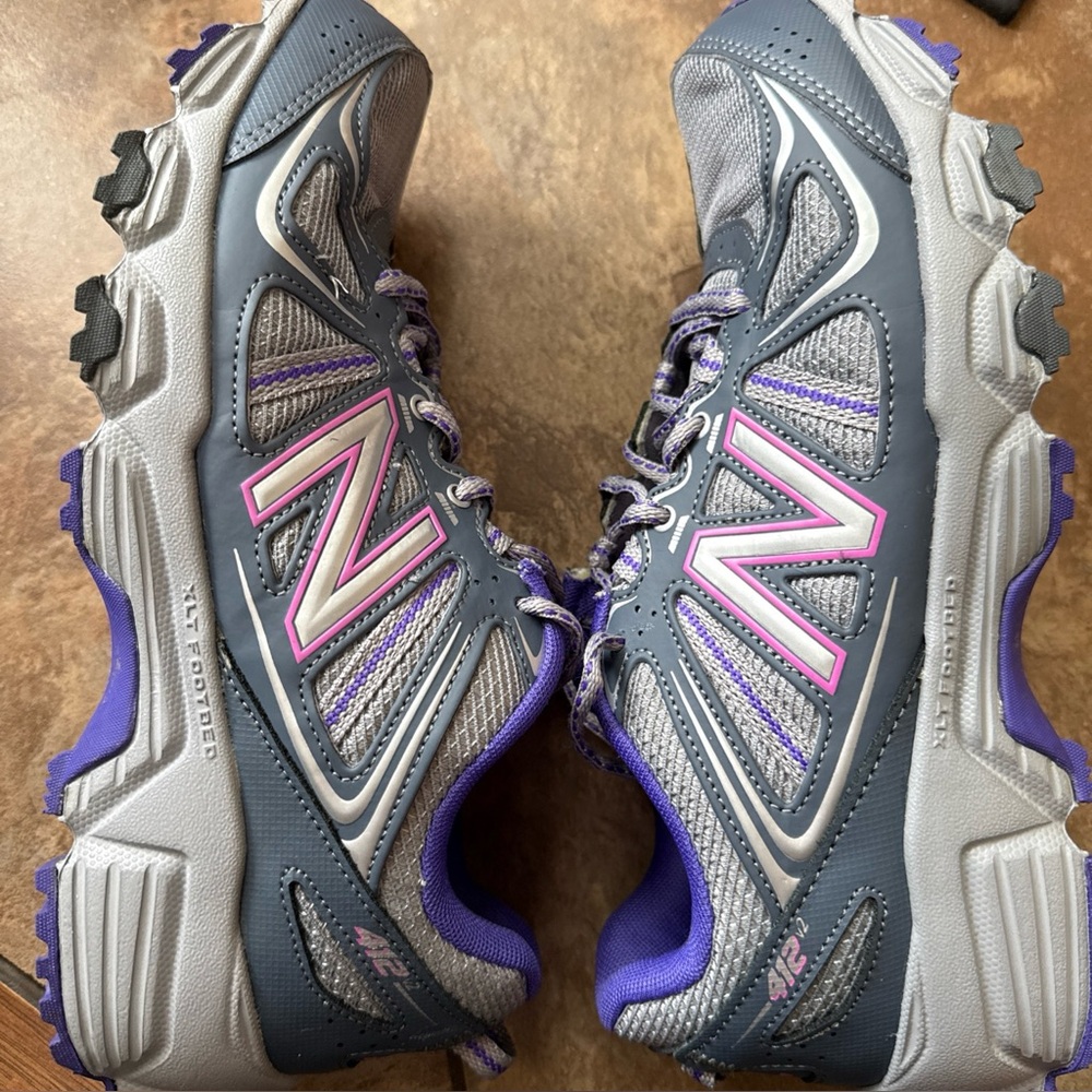 New Balance Womens 412 v2‎ All Terrain Trail Shoes Sneakers Size 9.5 XLT Footbed